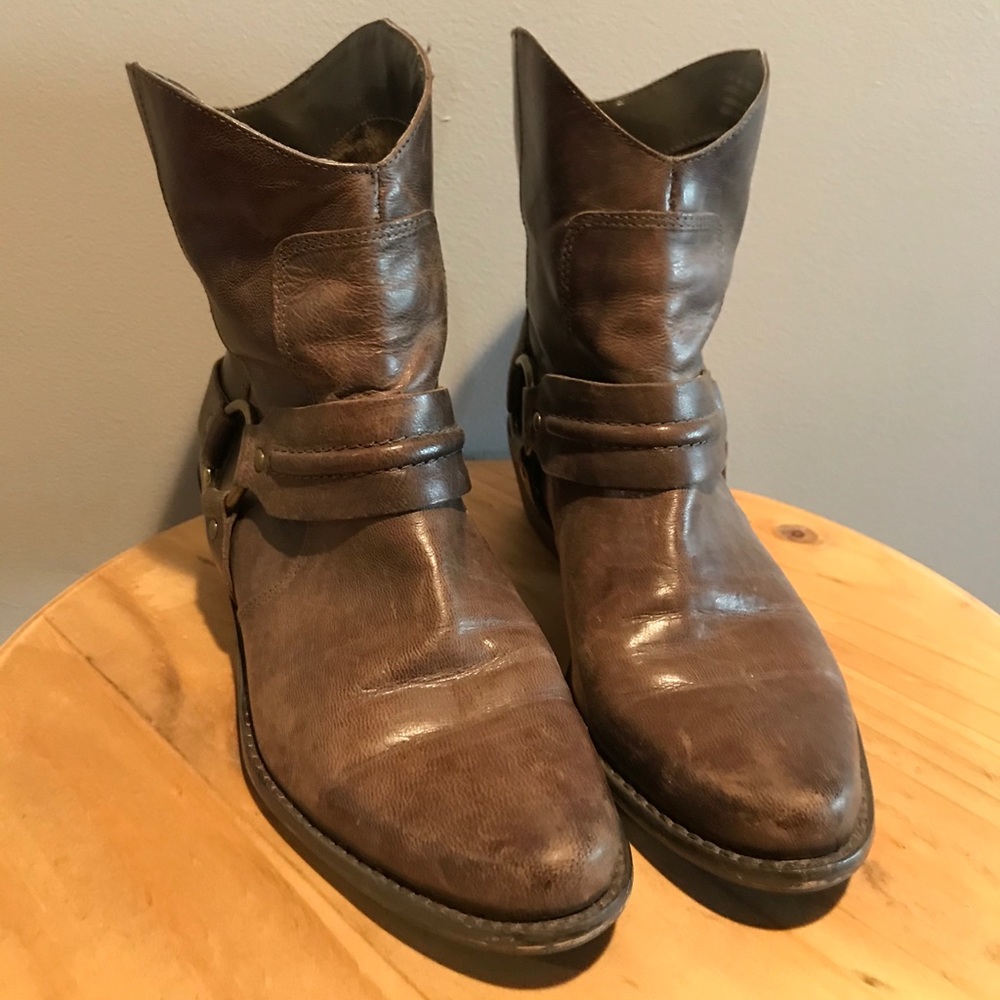 Franco Sarto Western (leather) Booties